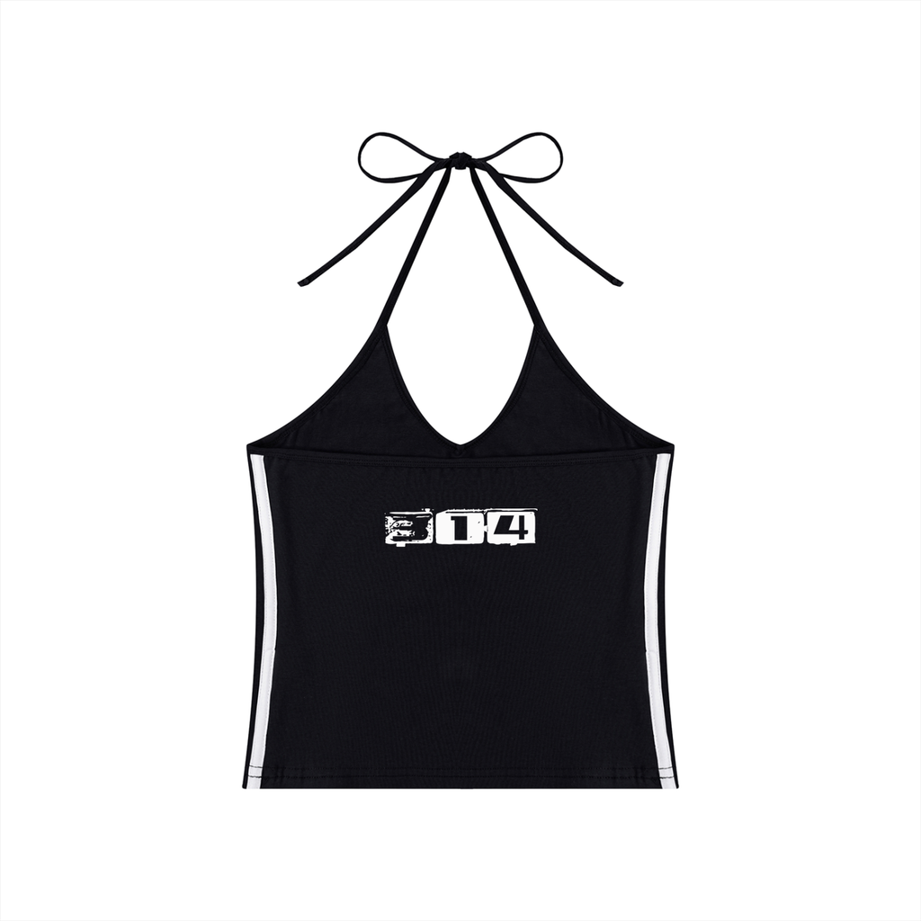 Freedom Echo - Ladies' Cropped Halter Top