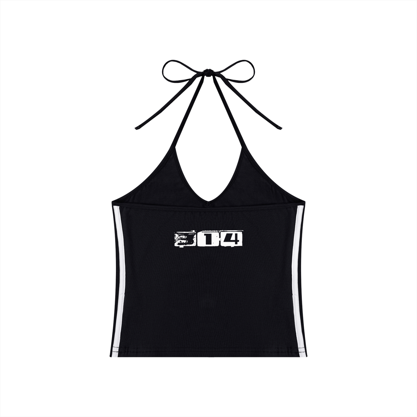 Freedom Echo - Ladies' Cropped Halter Top