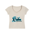 Benevolent - Ladies Essential V-Neck Bodycon T-Shirt