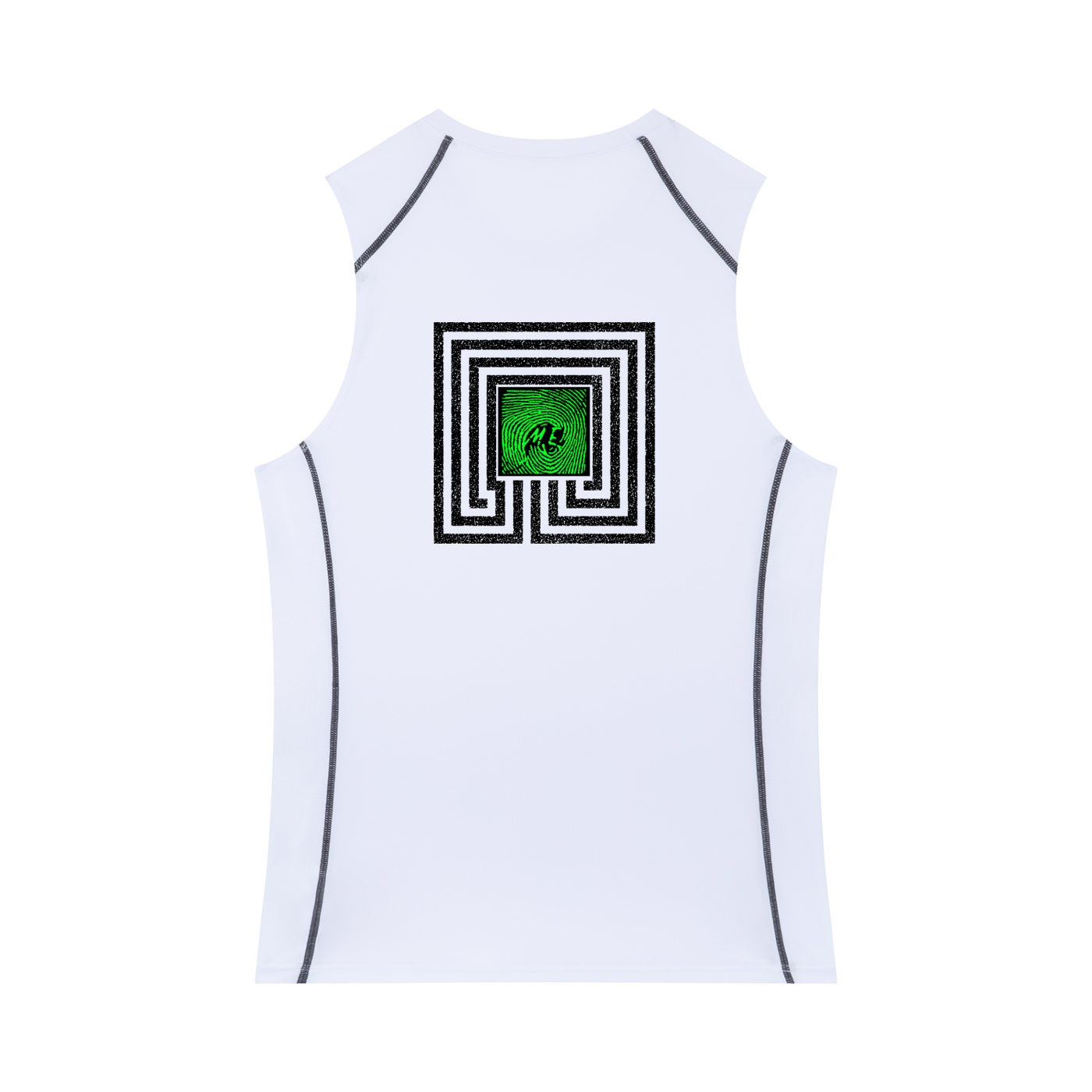 OG Kush LOST - Men's Slim-Fit Topstitch Tank Top