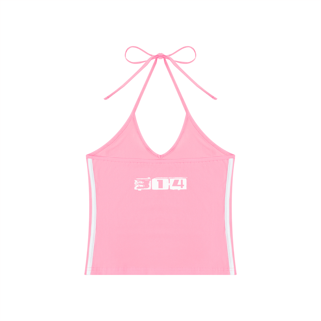 Freedom Echo - Ladies' Cropped Halter Top