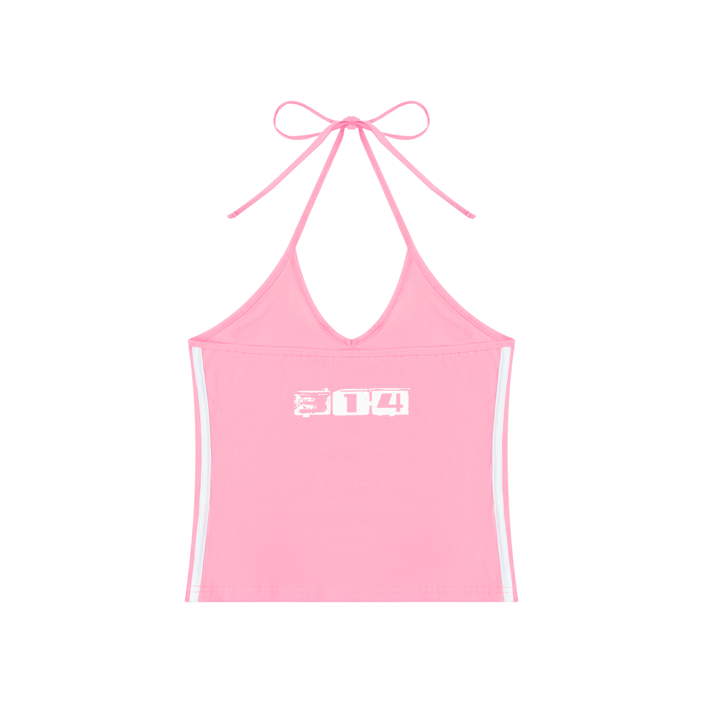 Freedom Echo - Ladies' Cropped Halter Top