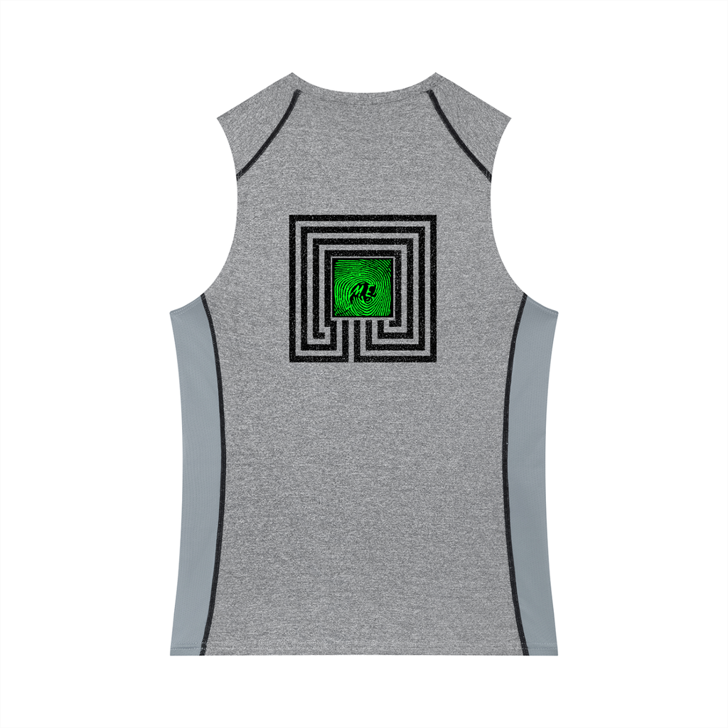 OG Kush LOST - Men's Slim-Fit Topstitch Tank Top