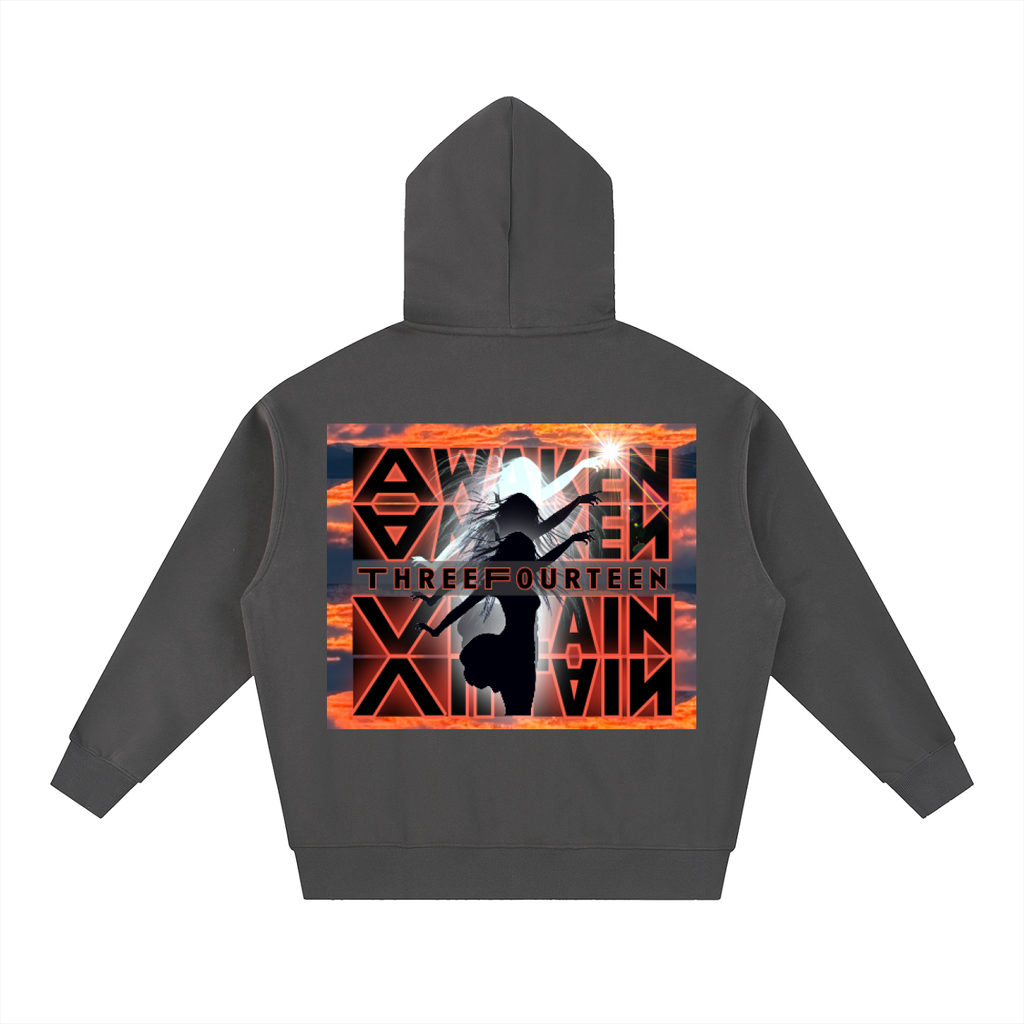 Essential Oversized Fleece Boxy Hoodie