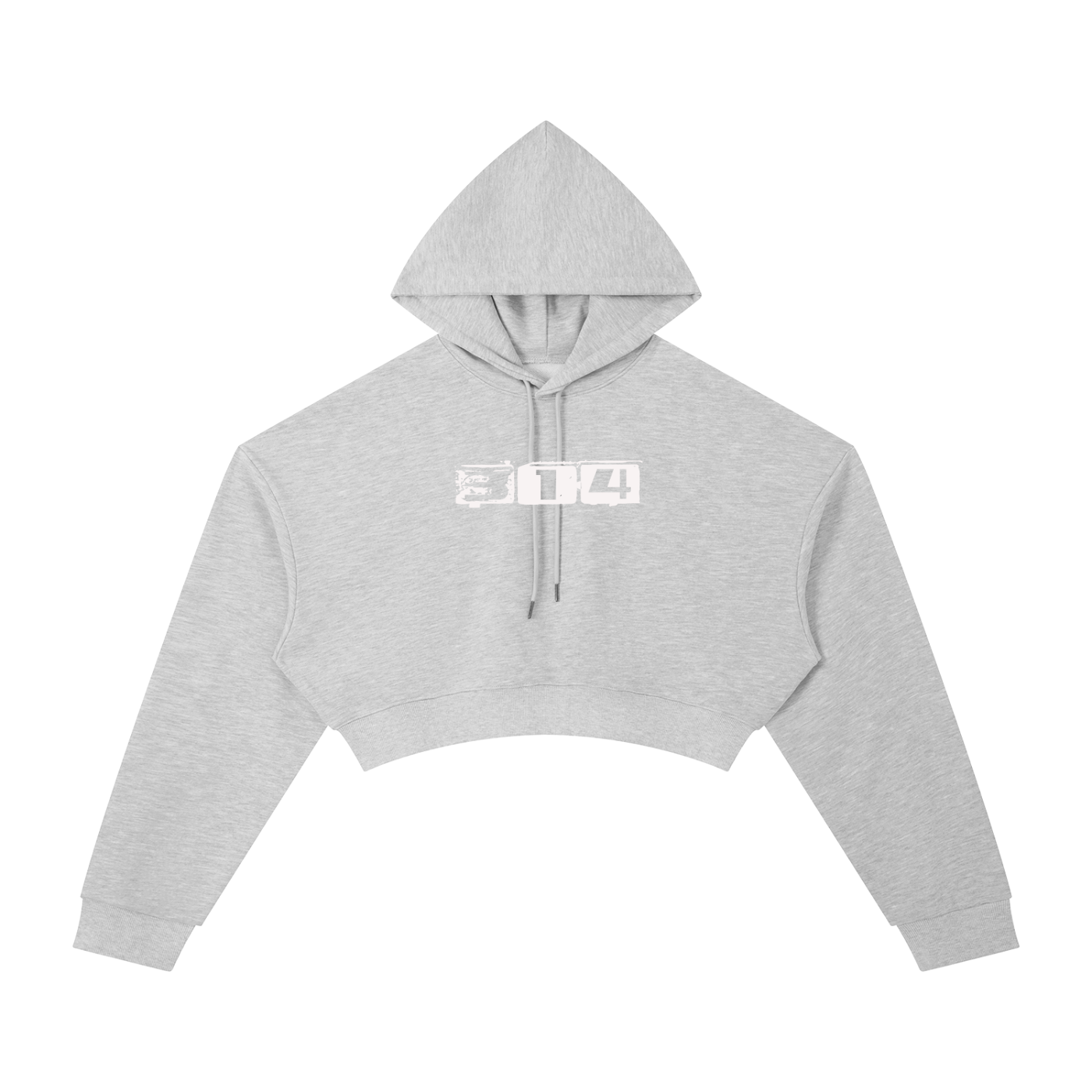 ThreeFourteen - I AM - Ladies Essential Cropped Hoodie