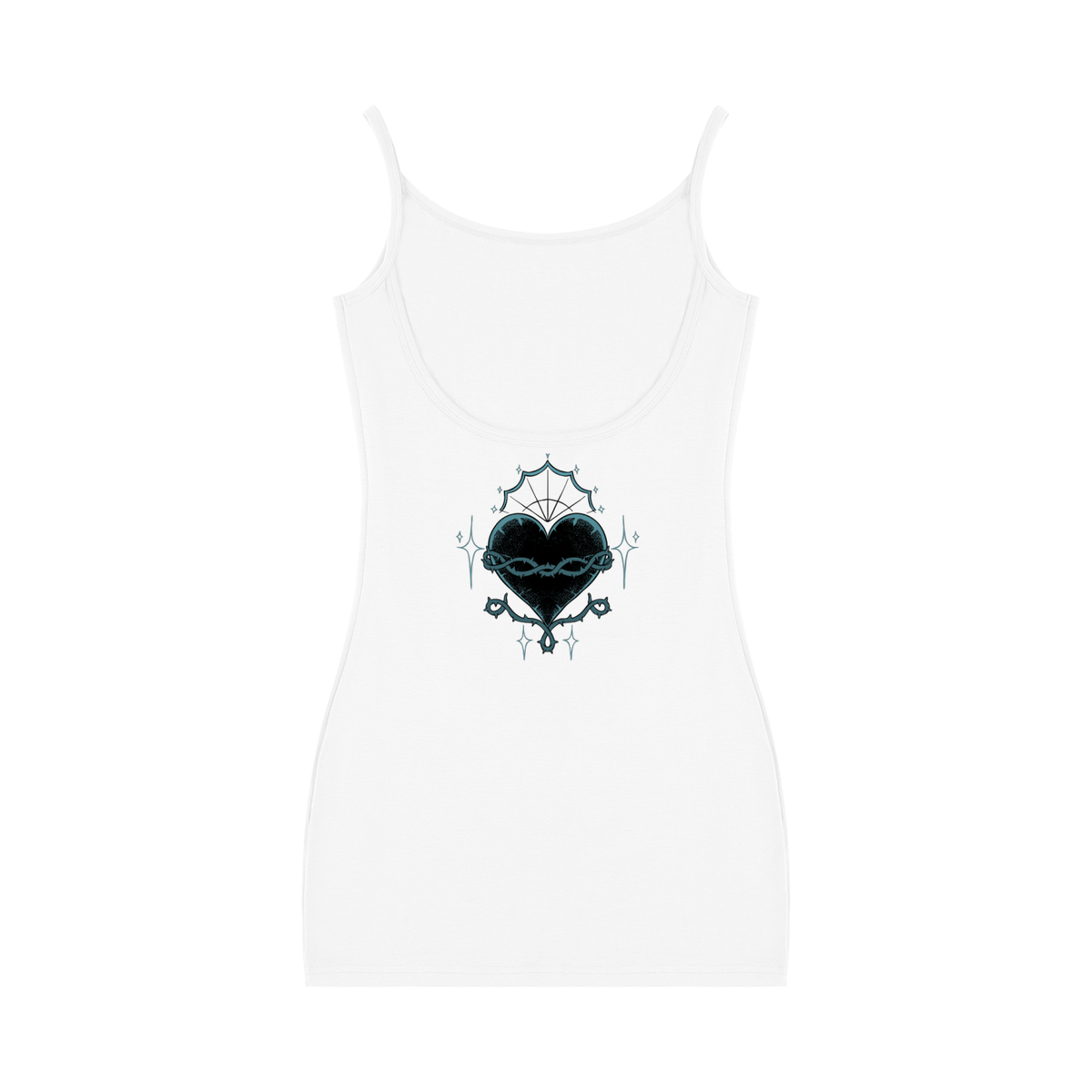 Benevolent - Ladies Solid Tight Sleeveless Dress