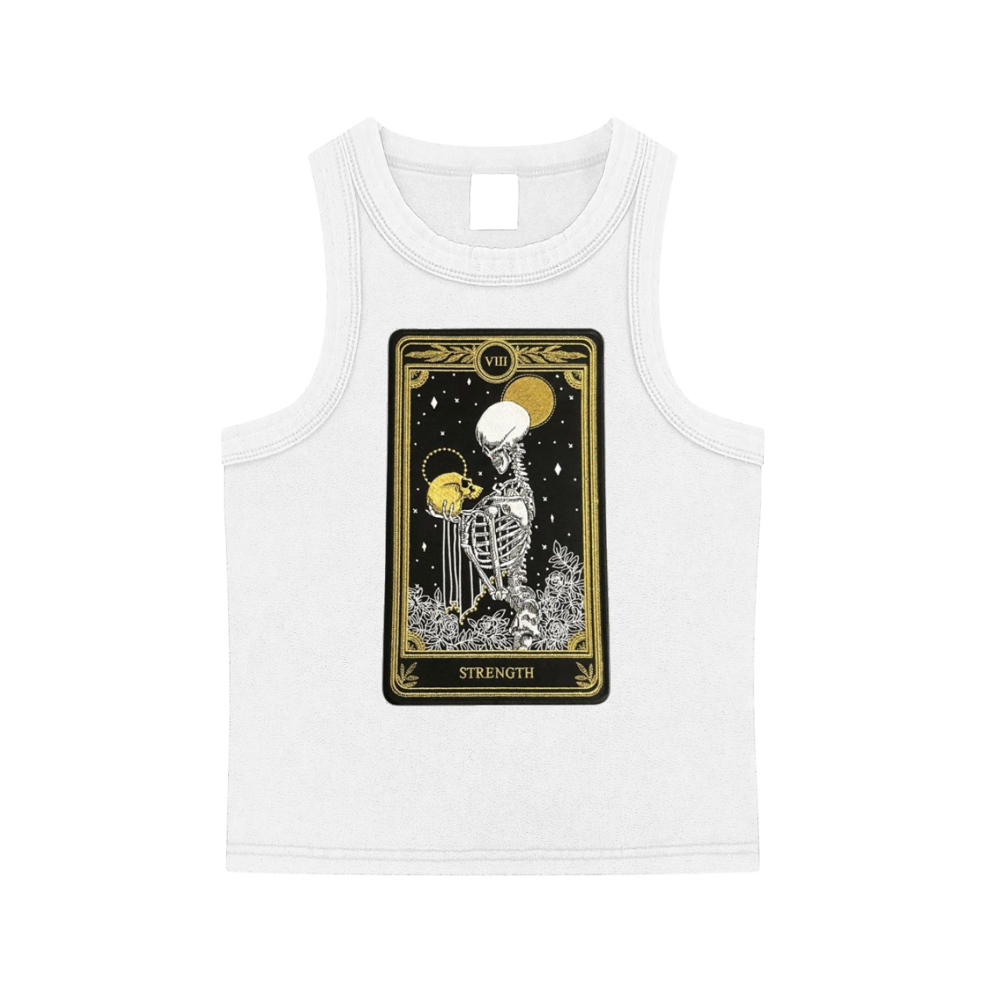 Tarot Strength Snow Washed Tank Top