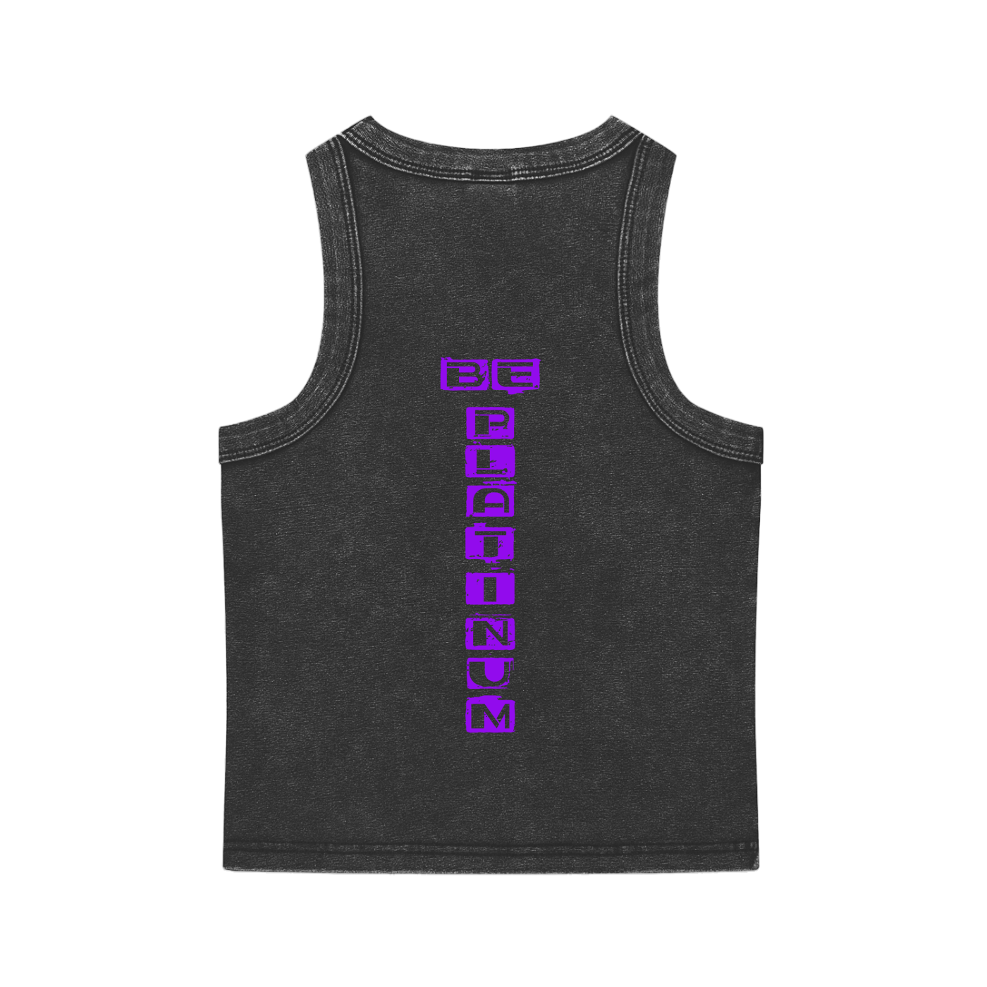 Just Gem - BePlatinum Snow Washed Tank Top