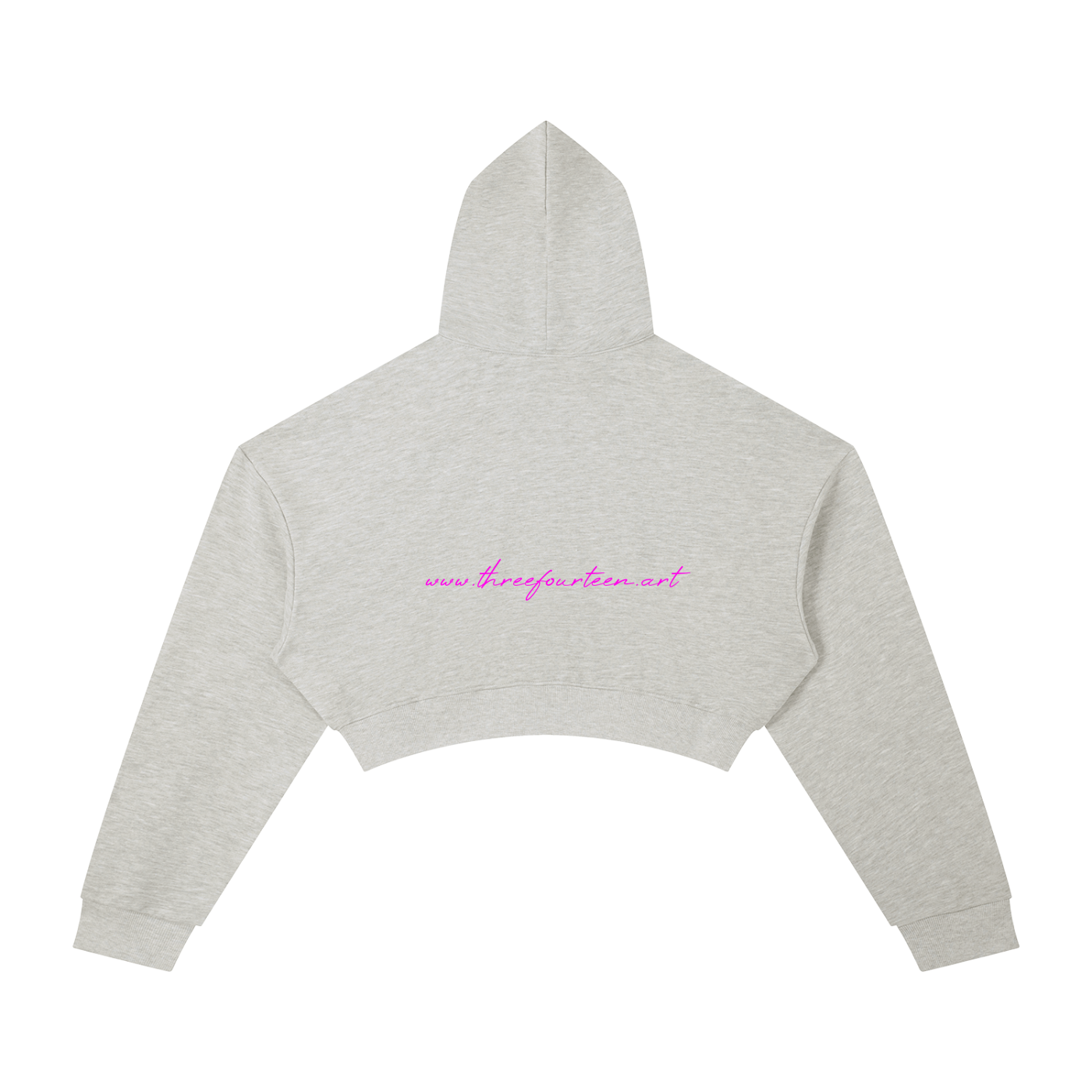 Pearljelli Level Up Essential Cropped Hoodie