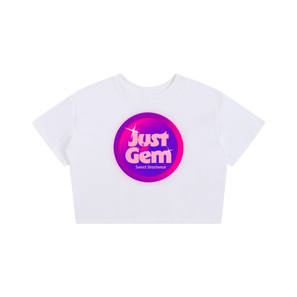 Just Gem - Sweet Pink Seamless Babydoll T-Shirt