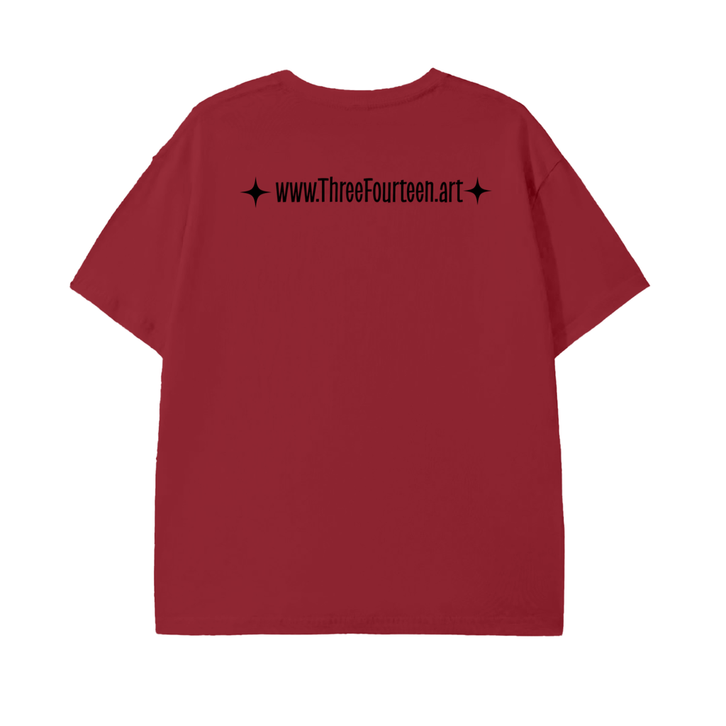 Three Star Pure Cotton Unisex T-Shirt