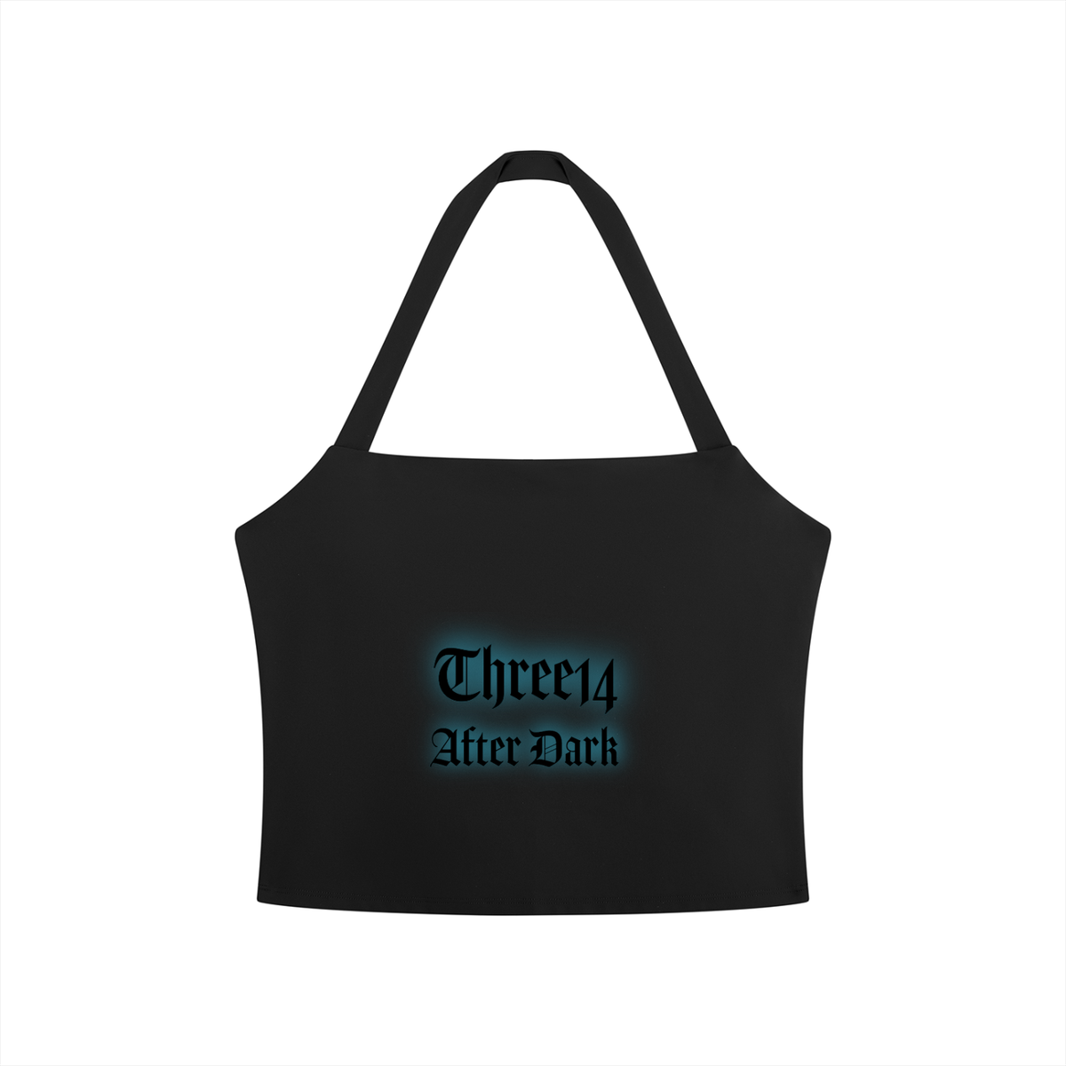 After Dark - Women's Halter Crop Sports Bra
