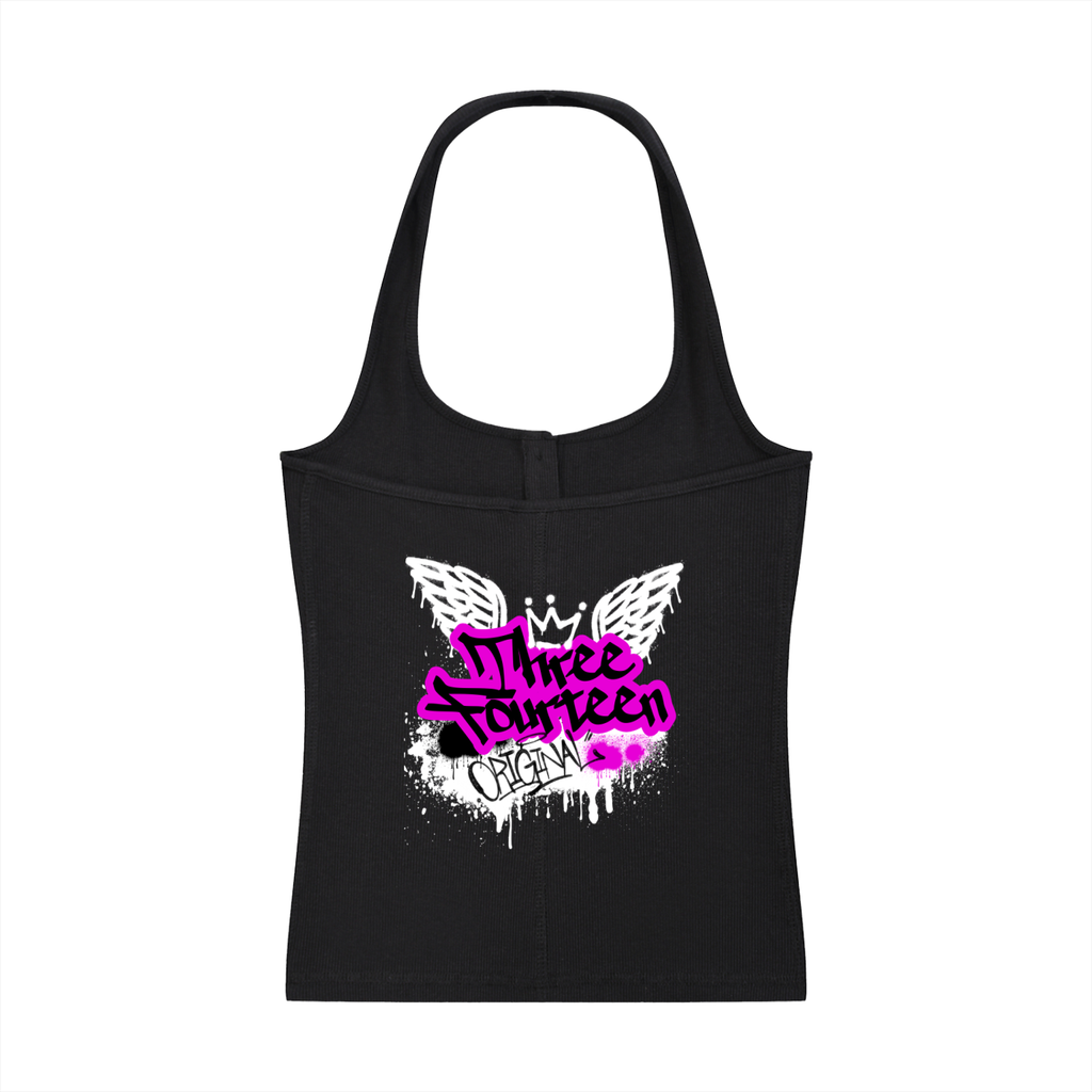 314 BEA Original - Women's Ribbed Henley Tank Top