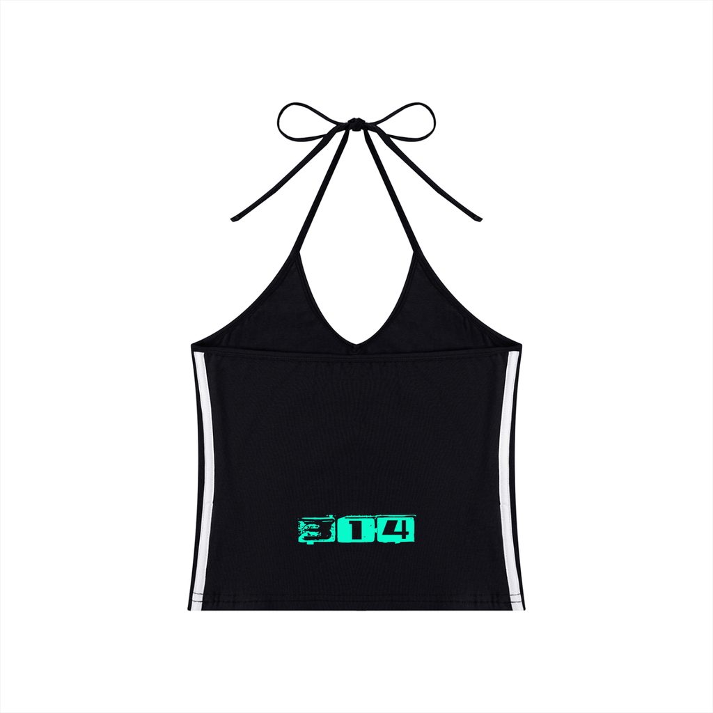 Radiant Phoenix - Ladies' Cropped Halter Top