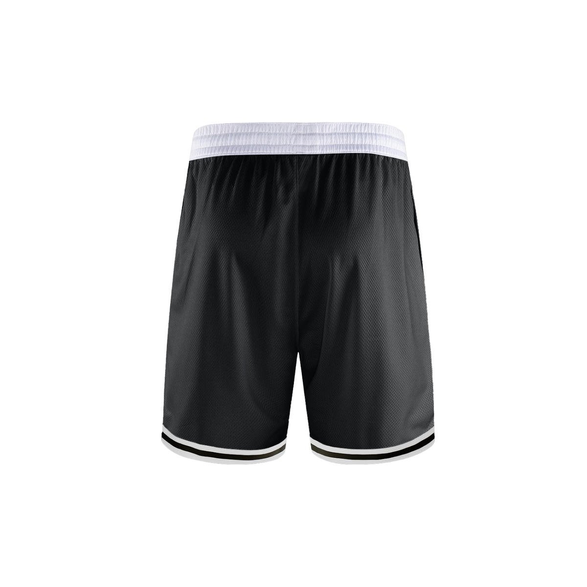 Refined - Classic Stripe Trim Basketball Shorts