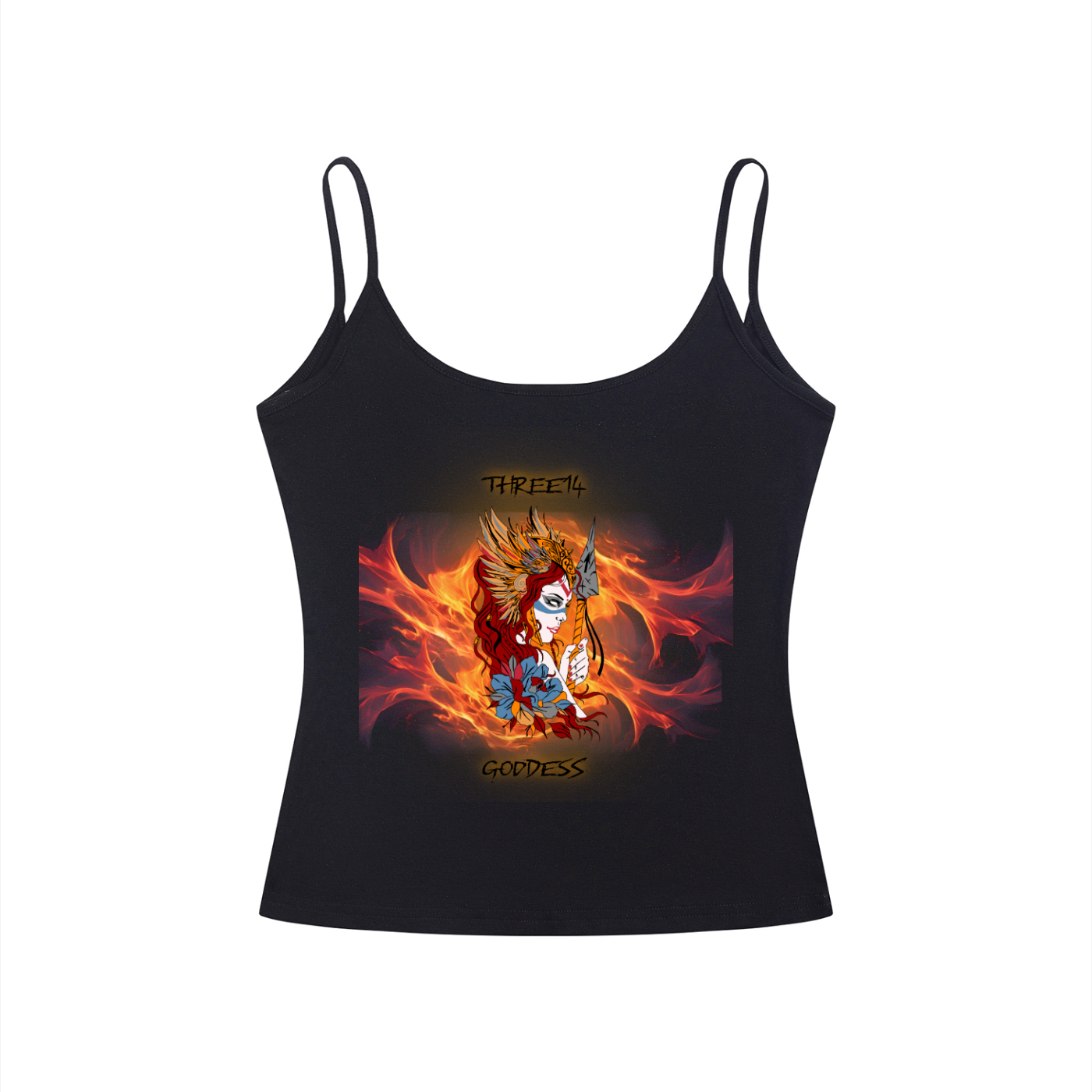 Brandi - Women’s Slim Fit Open-Back Tank Top
