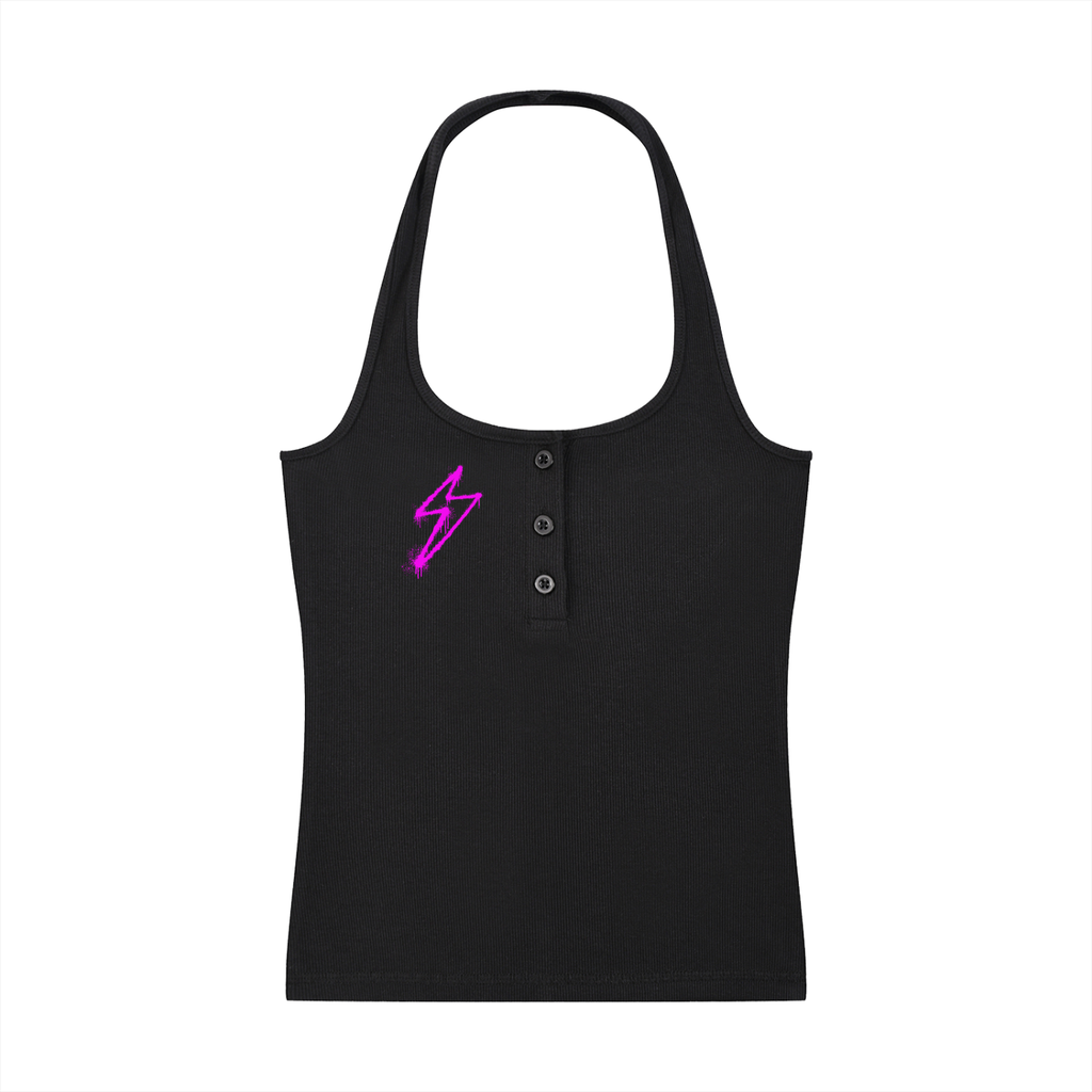 314 BEA Original - Women's Ribbed Henley Tank Top