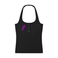 314 BEA Original - Women's Ribbed Henley Tank Top