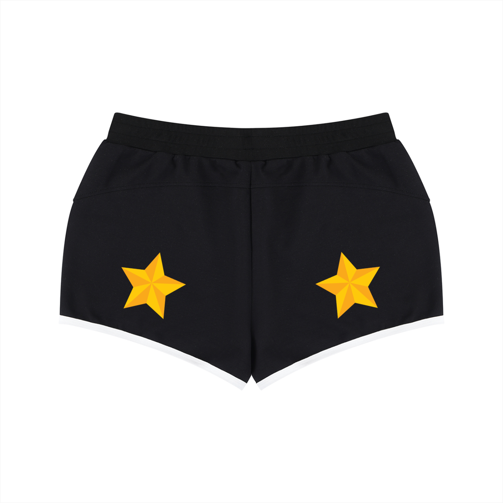 TTF - Believe - Sasquatch Ladies' Retro Contrast Binding Shorts