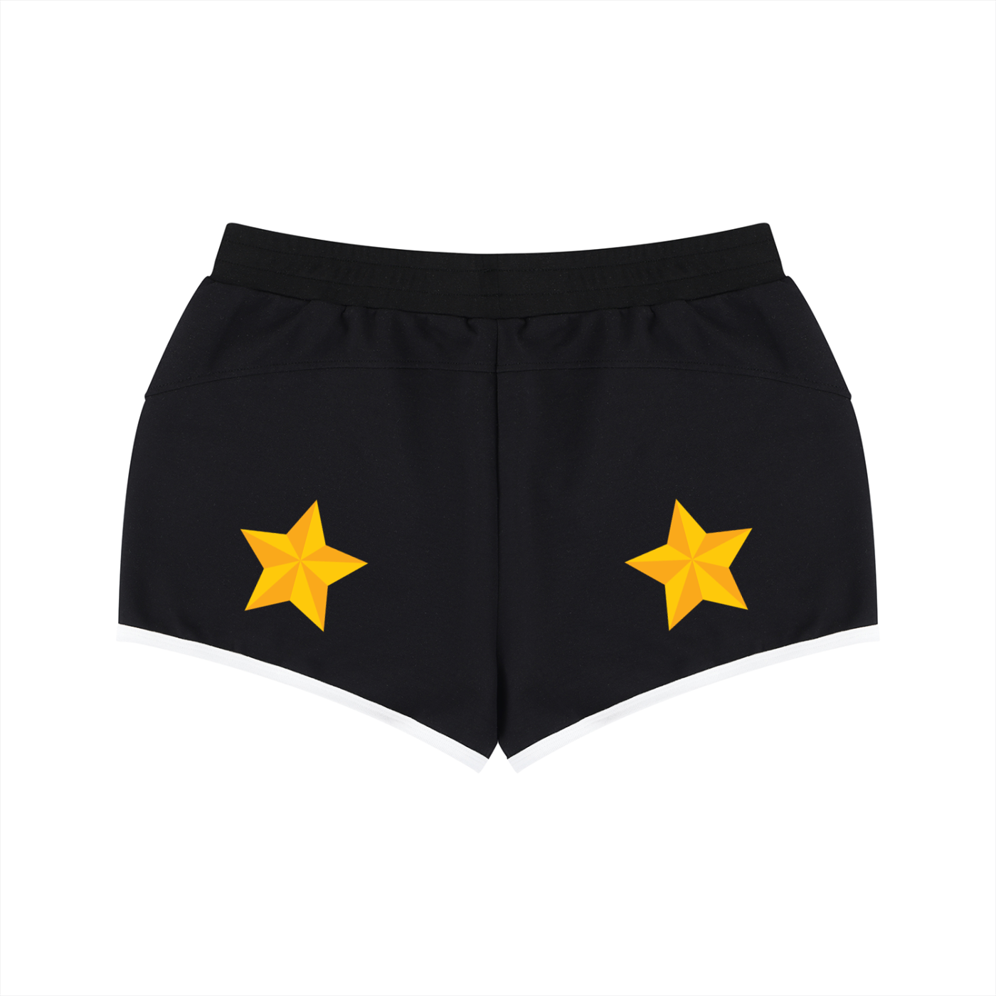 TTF - Believe - Sasquatch Ladies' Retro Contrast Binding Shorts