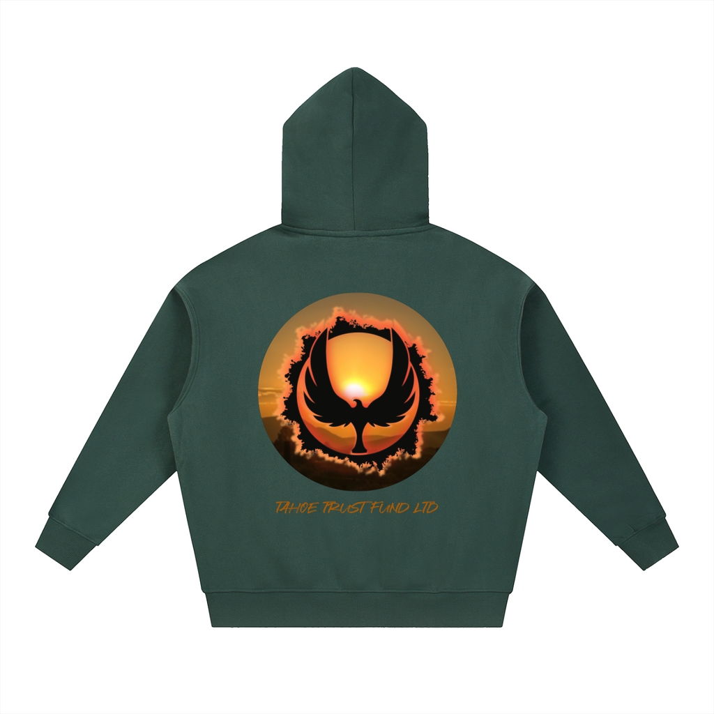 TTF Burn Essential Oversized Fleece Boxy Hoodie