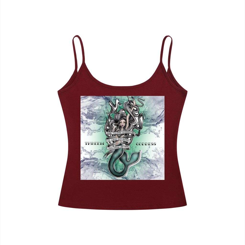 Braelee - Women’s Slim Fit Open-Back Tank Top