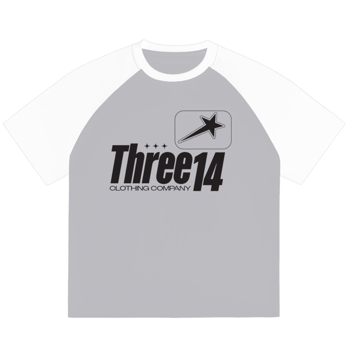 314 Star - Raglan Sleeve T-Shirt