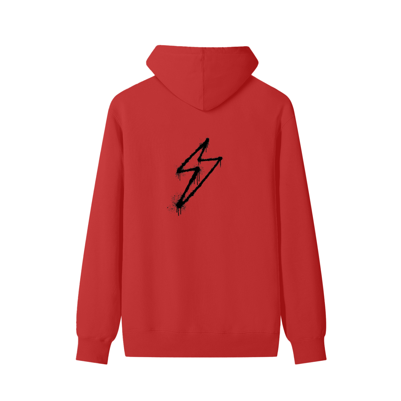 Cicada Red Unisex Cotton Hoodie