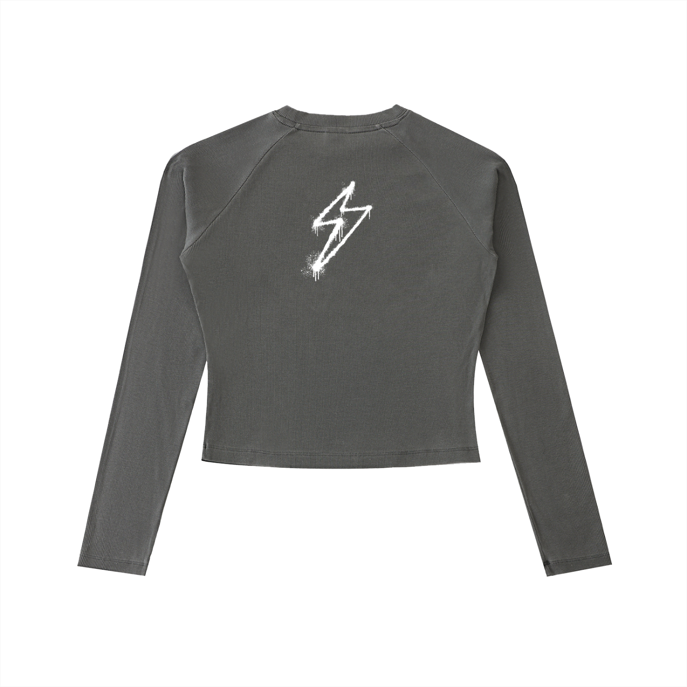 314 Three Star Dyed Washed Long Sleeve Slim T-Shirt