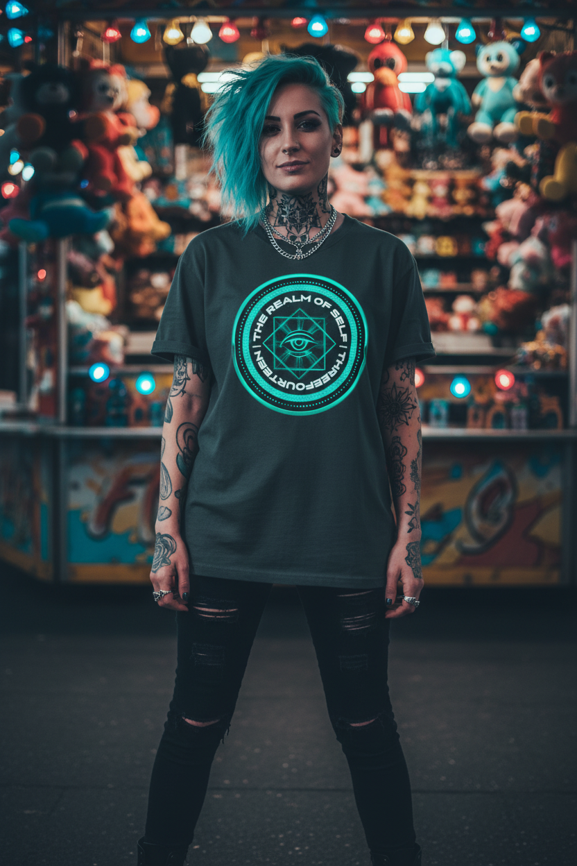 Alt Model Carnival Realm of Self Tee