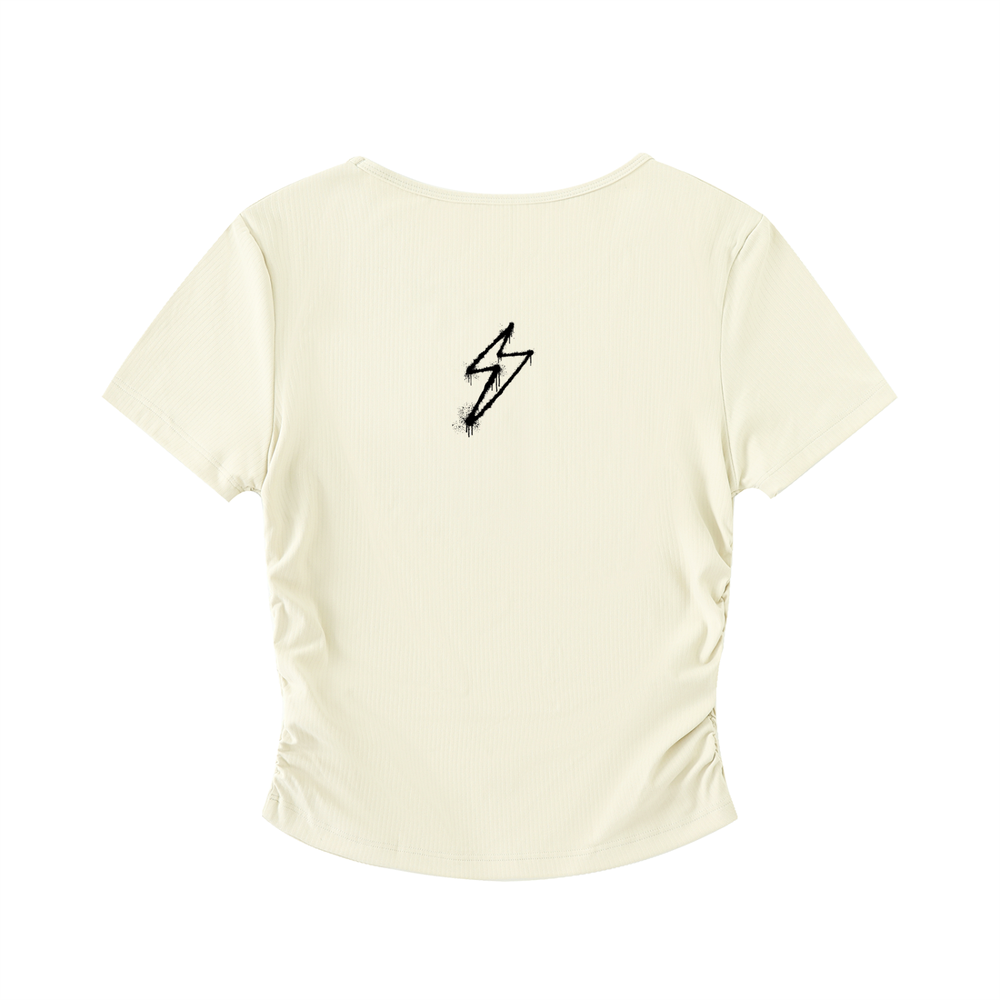 Red Rose Ruched Bodycon Crop Top