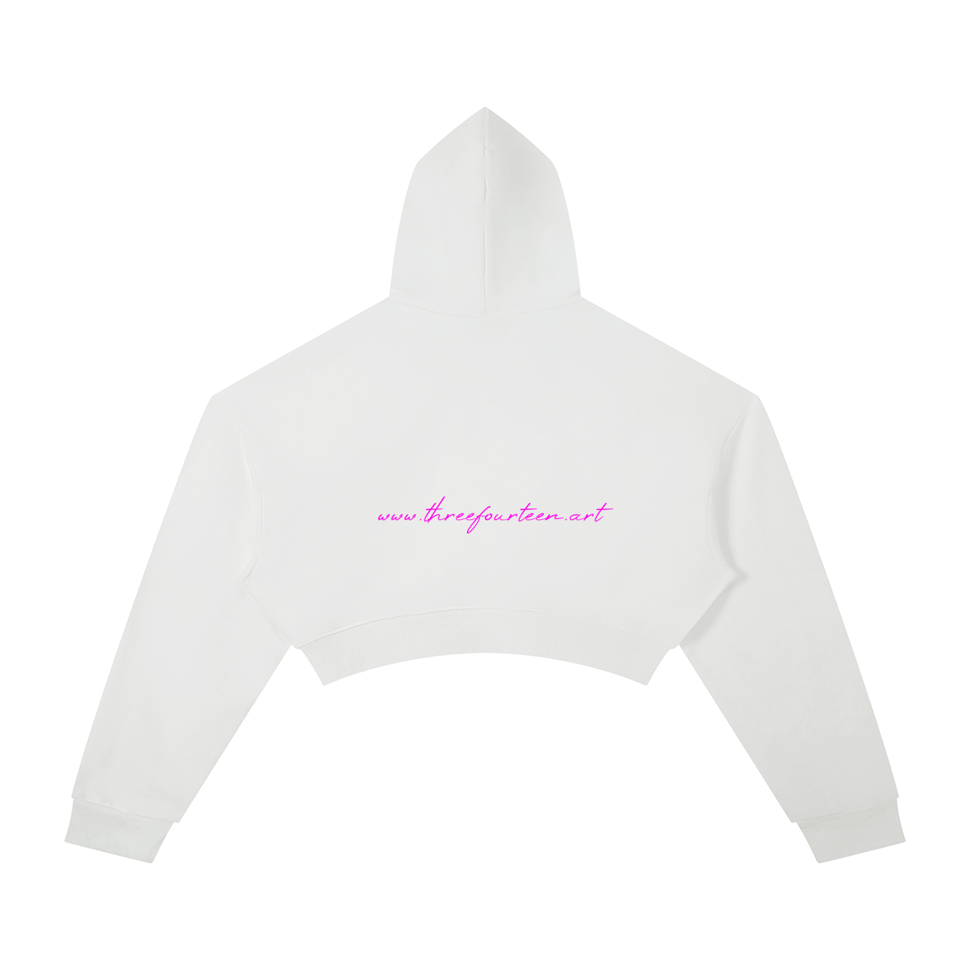 Pearljelli Level Up Essential Cropped Hoodie