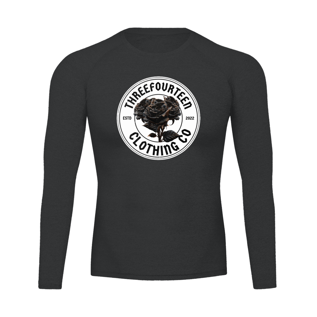 Red Rose Performance Long Sleeve T-Shirt