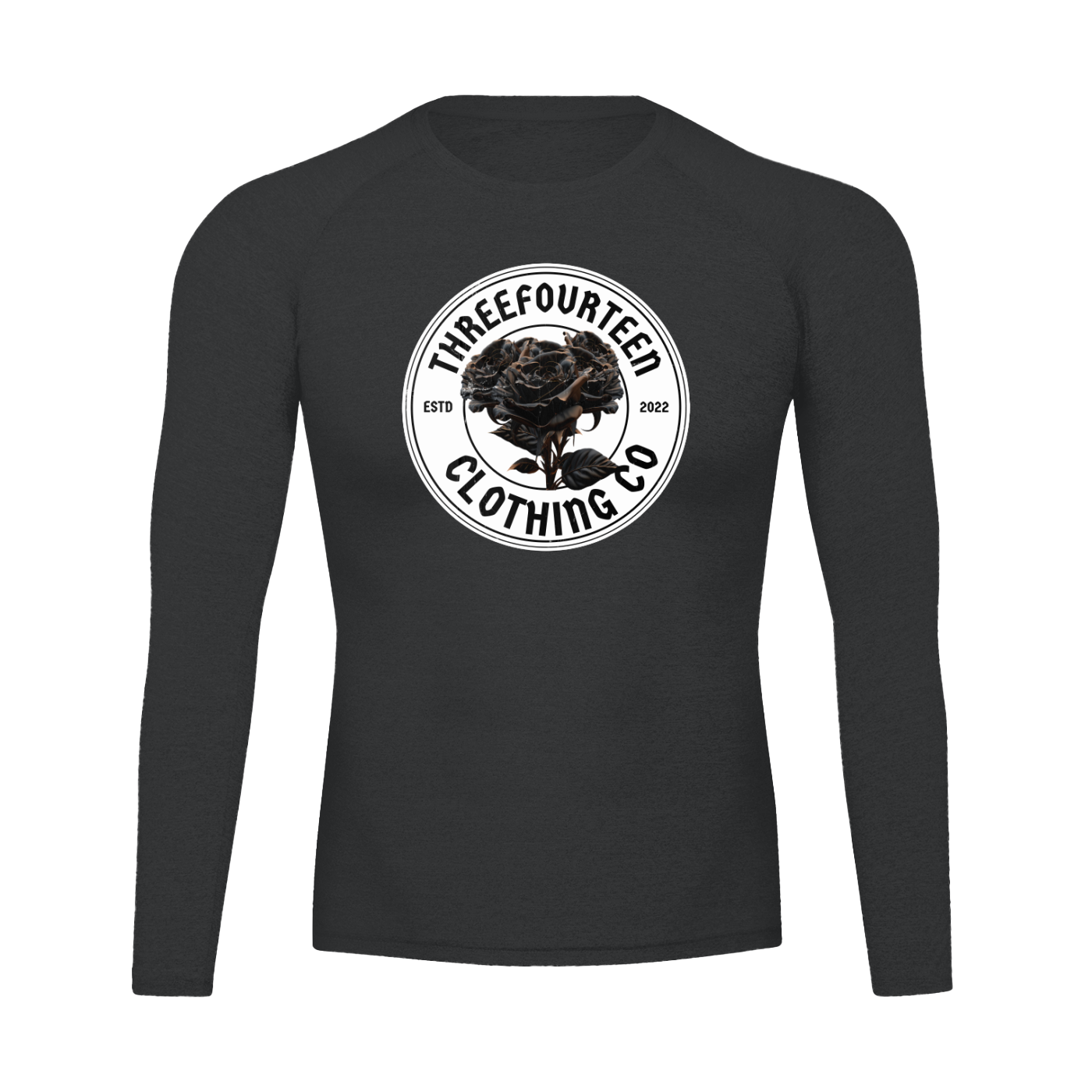 Red Rose Performance Long Sleeve T-Shirt