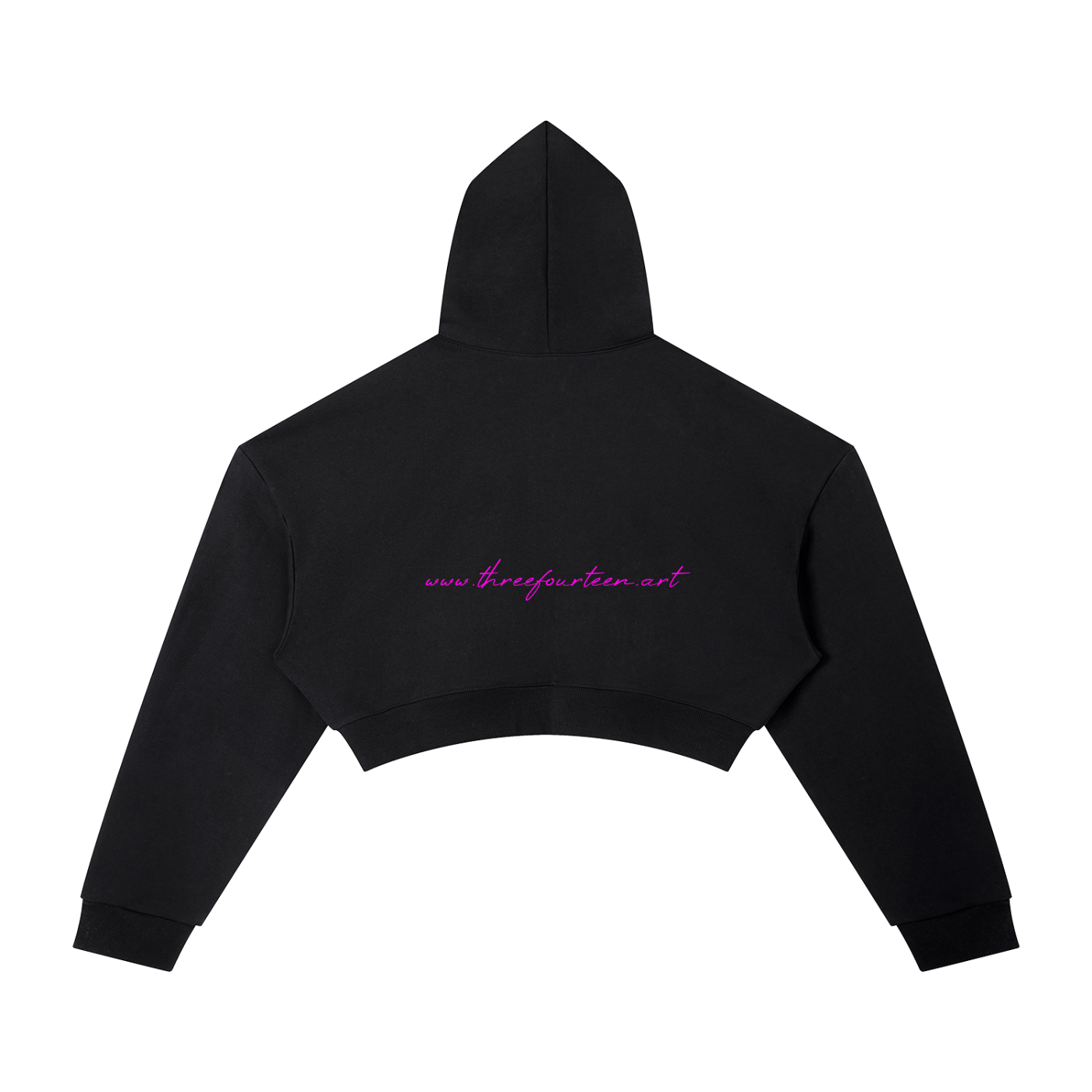 Pearljelli Level Up Essential Cropped Hoodie