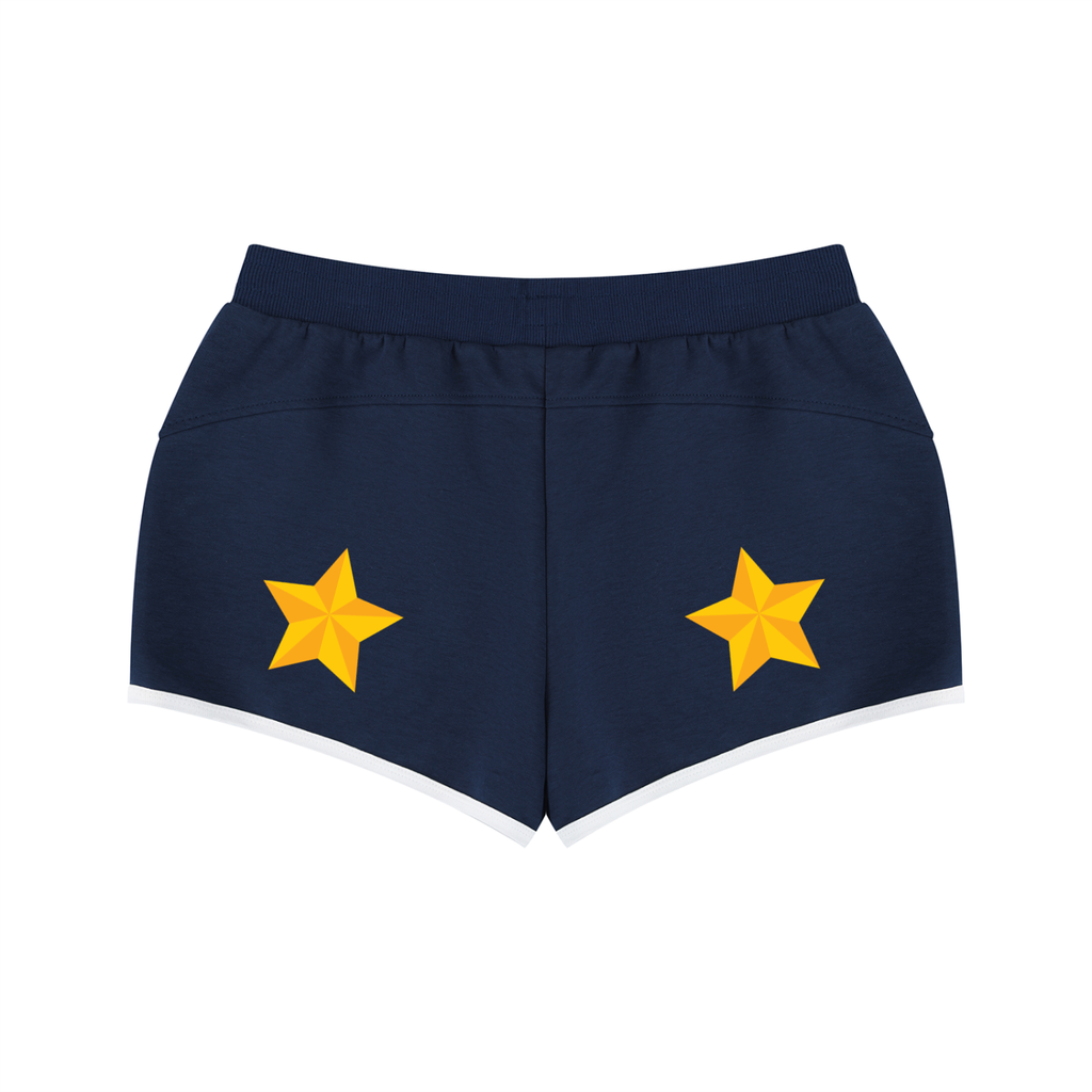 TTF - Believe - Sasquatch Ladies' Retro Contrast Binding Shorts