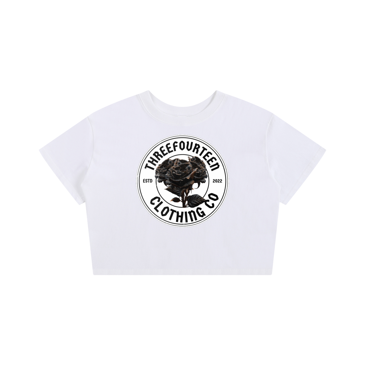 Red Rose Baby Tee Seamless T-Shirt