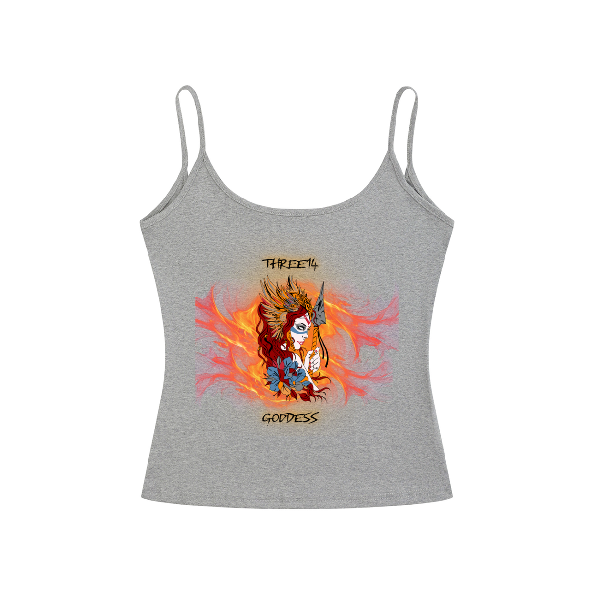 Brandi - Women’s Slim Fit Open-Back Tank Top