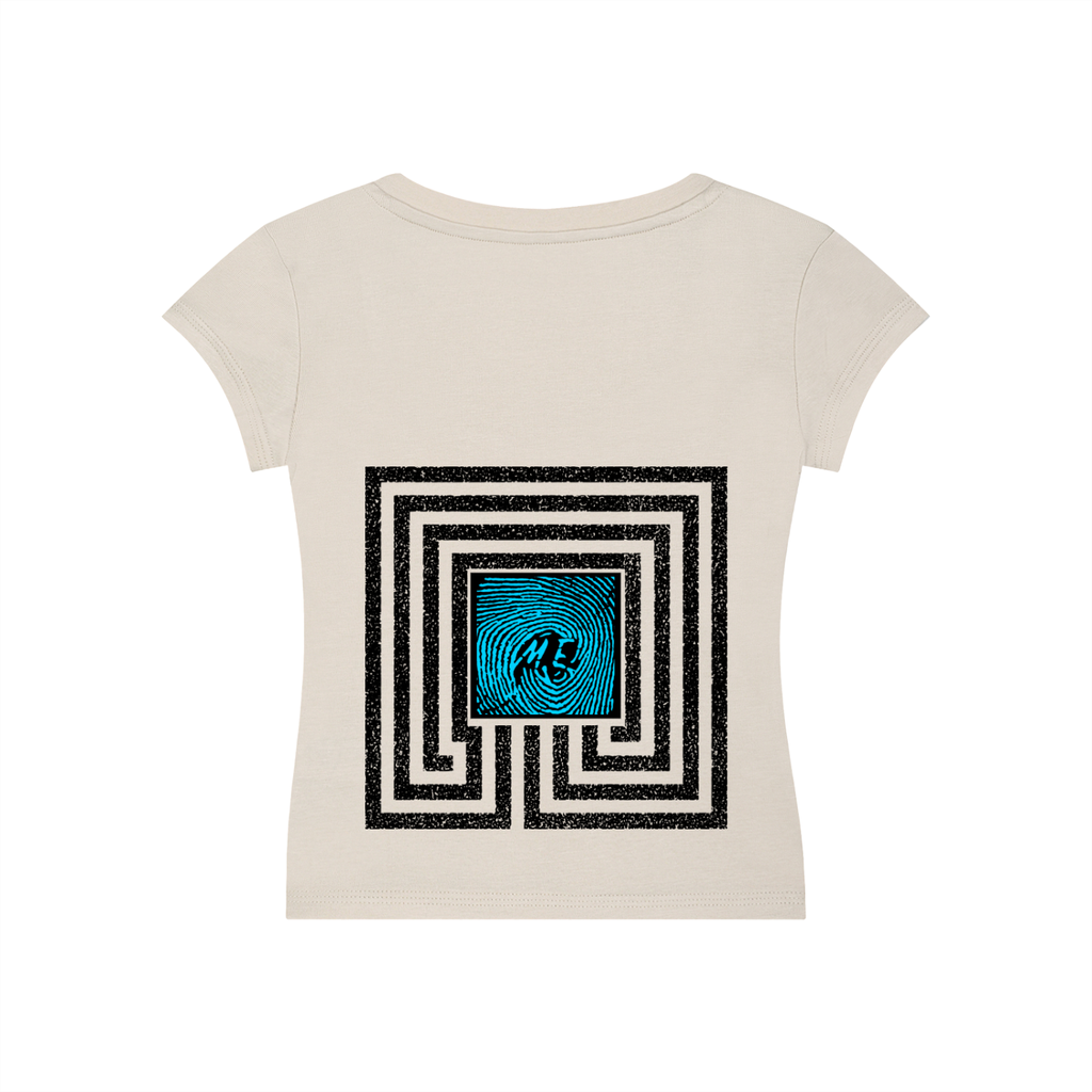 Benevolent - Ladies Essential V-Neck Bodycon T-Shirt