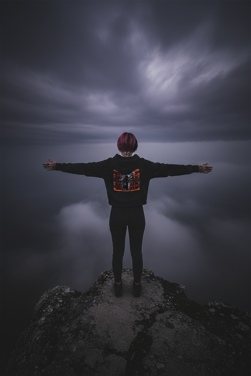 Eerie cliff - Awaken Villain hoodie