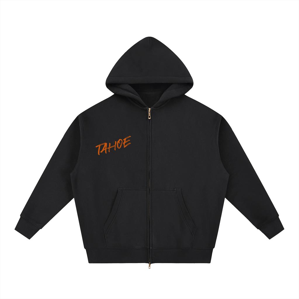 TTF Burn Essential Oversized Fleece Boxy Hoodie