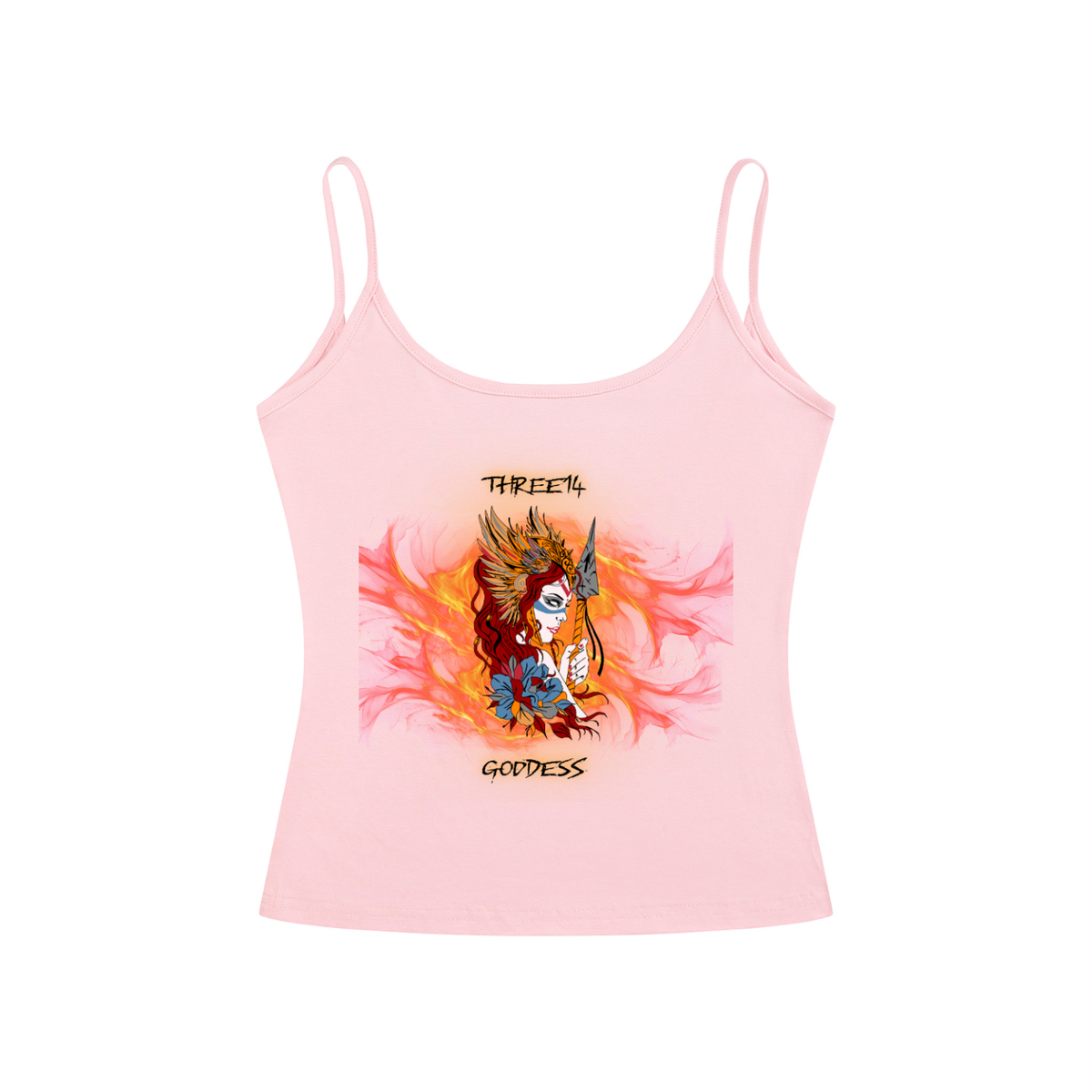Brandi - Women’s Slim Fit Open-Back Tank Top