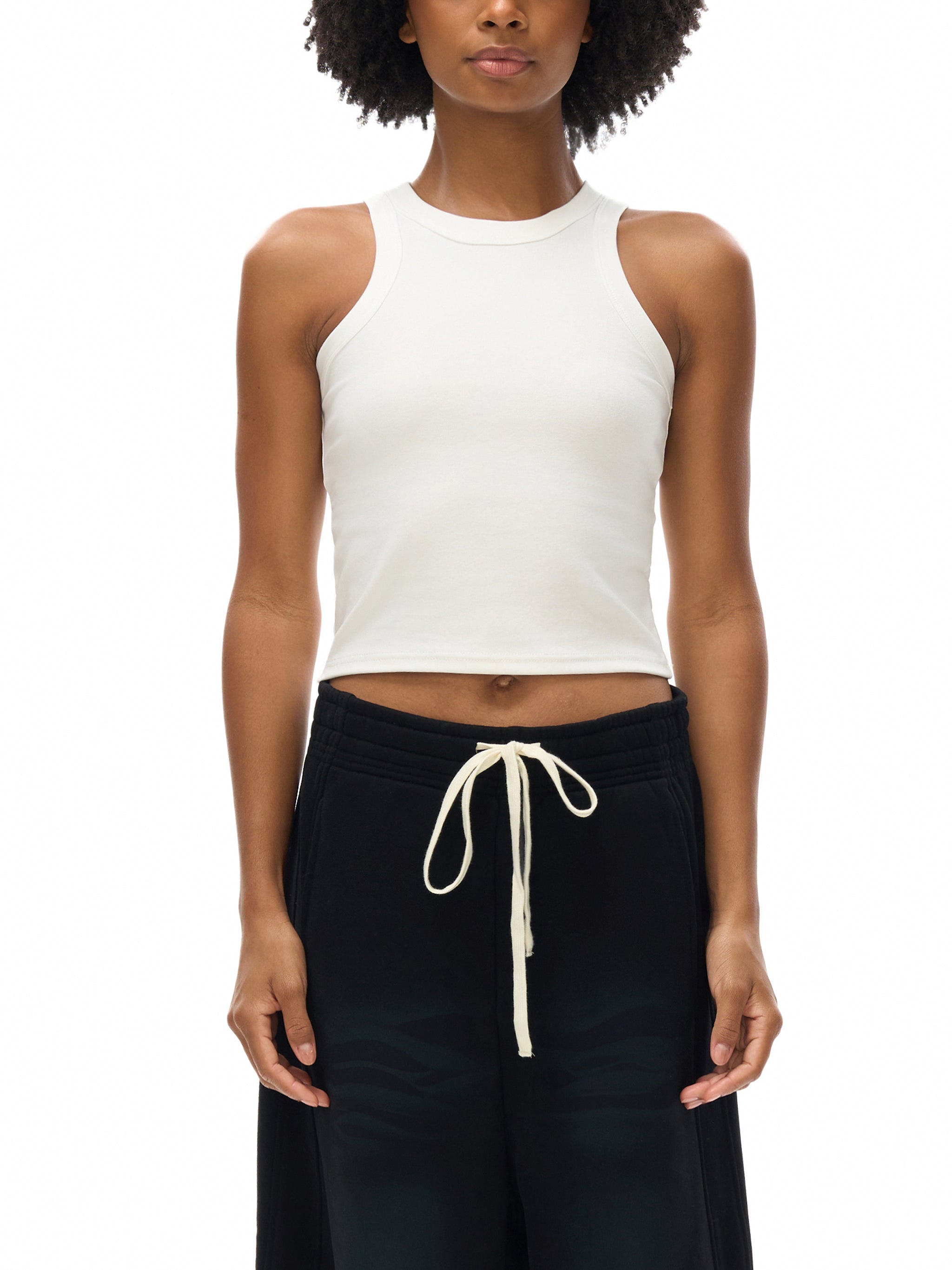 Just Gem - BePlatinum Snow Washed Tank Top