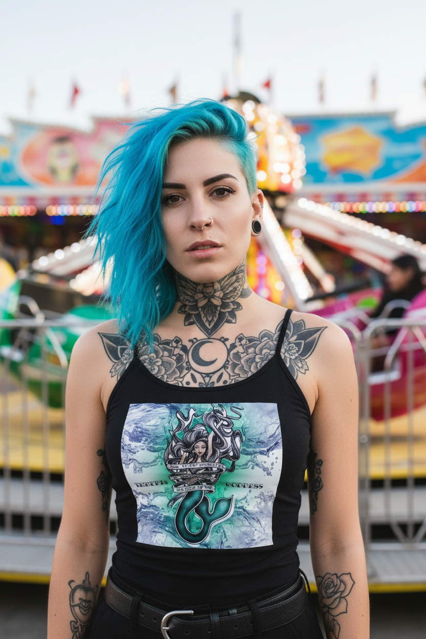 Mermaid Goddess Cami - Tilt-A-Whirl